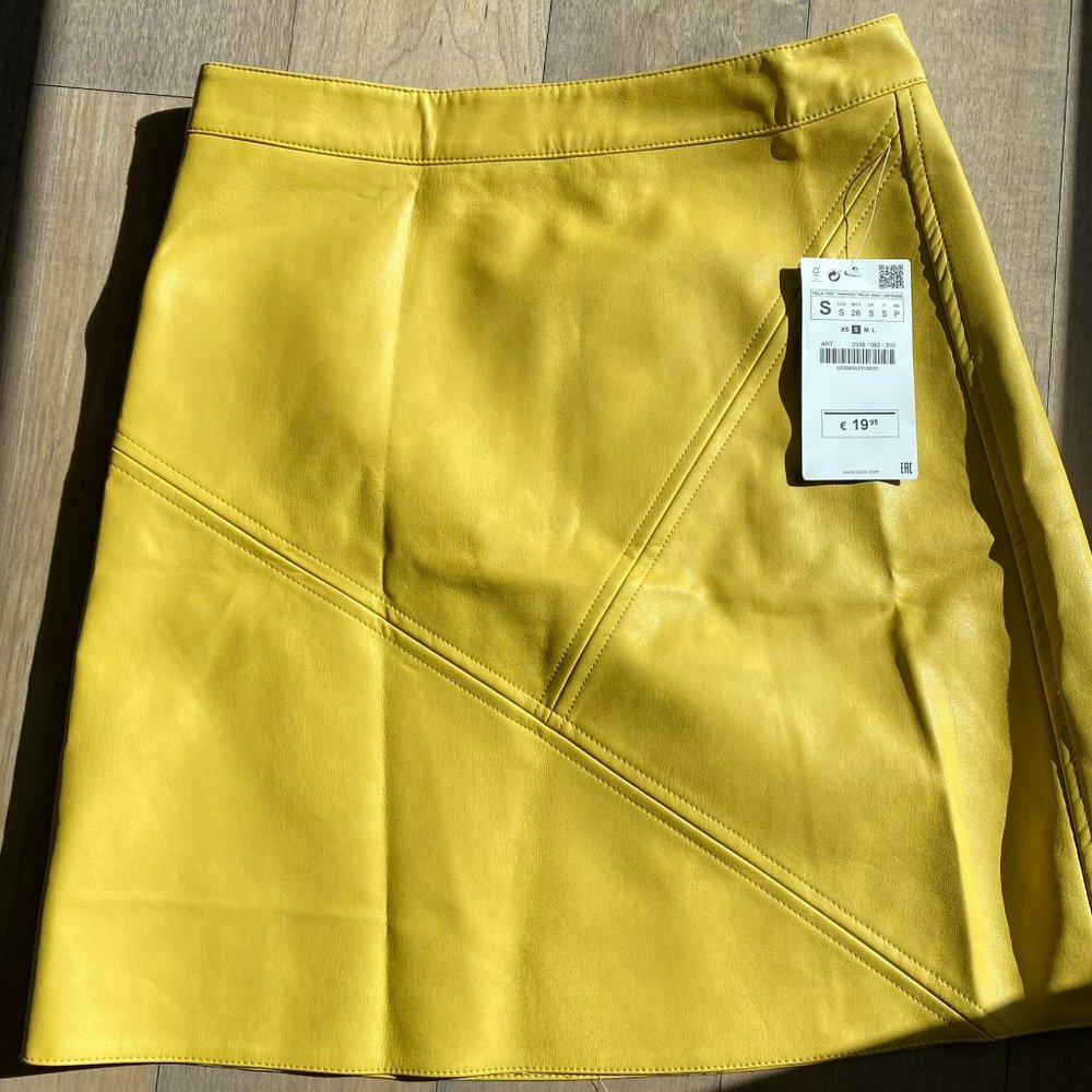 COPY - Brand new Zara leather skirt size :S